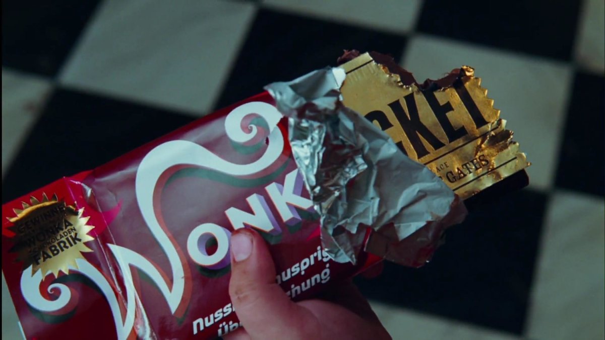 Шоколад Вилли Wonka из фильма