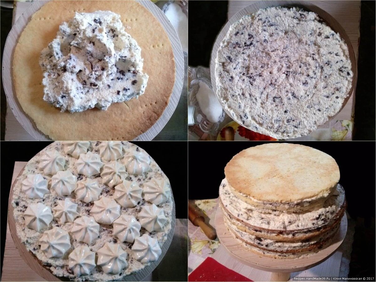 Медовый торт "полет шмеля"