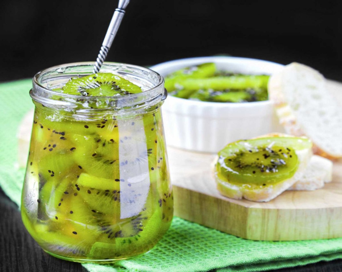 Желе из киви