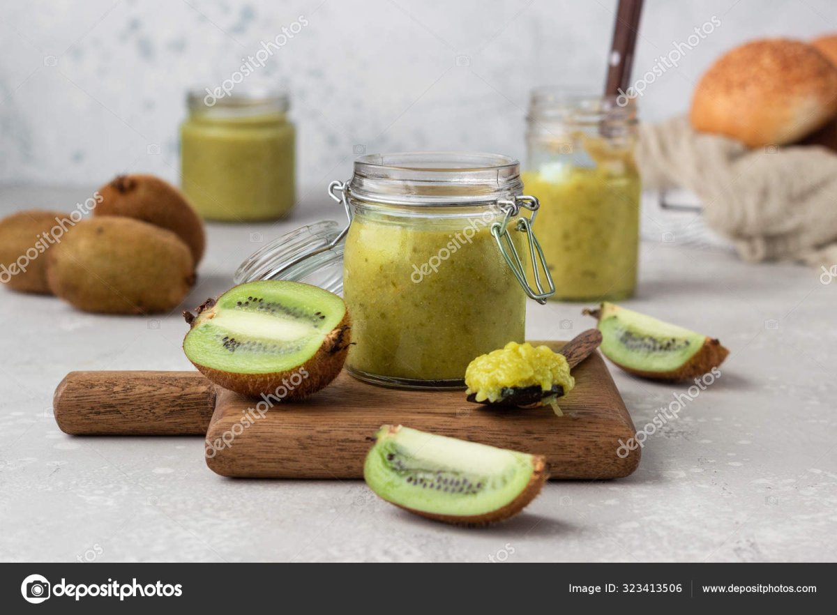 Муссовые пирожные из киви