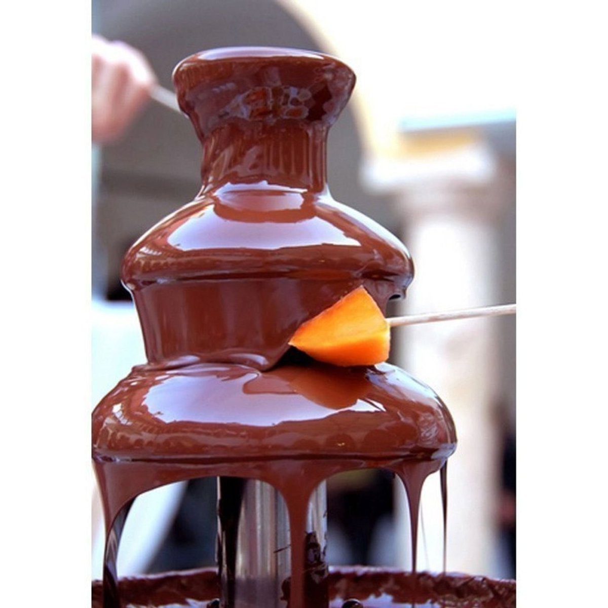 Шоколадный фонтан фондю Chocolate Fondue