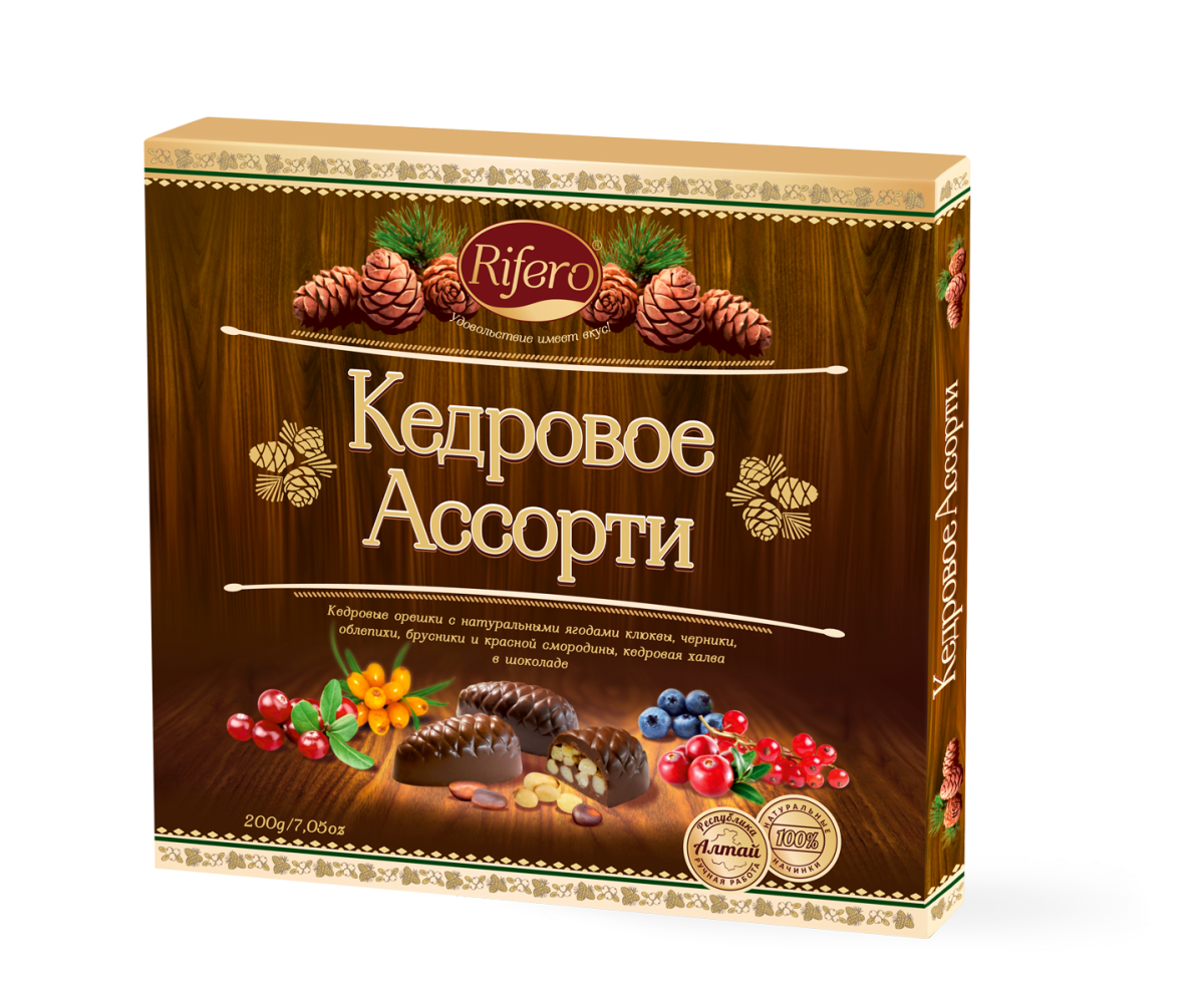 Конфеты дары Сибири Кедровый орех