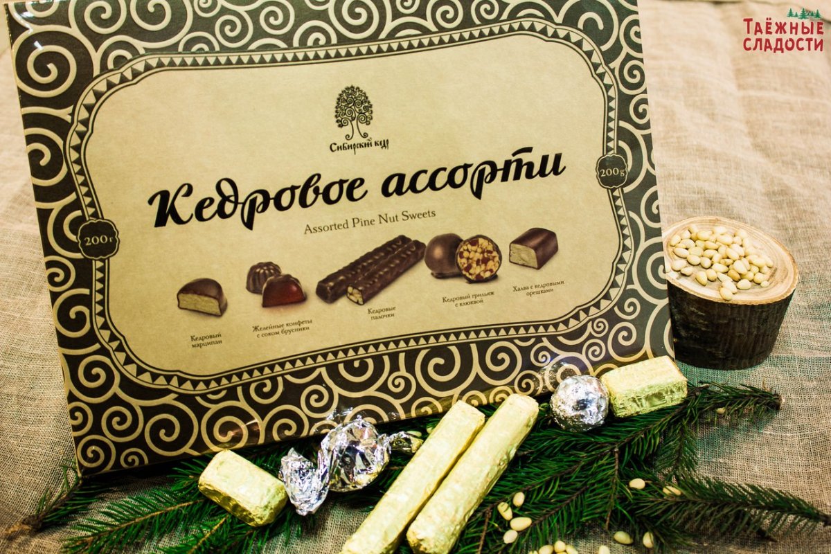 Грильяж из кедровых орешков Сибирский кедр