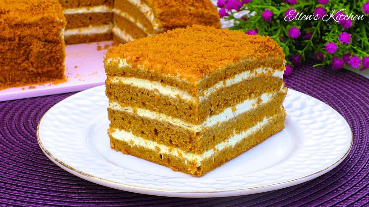 Выпечка медовик