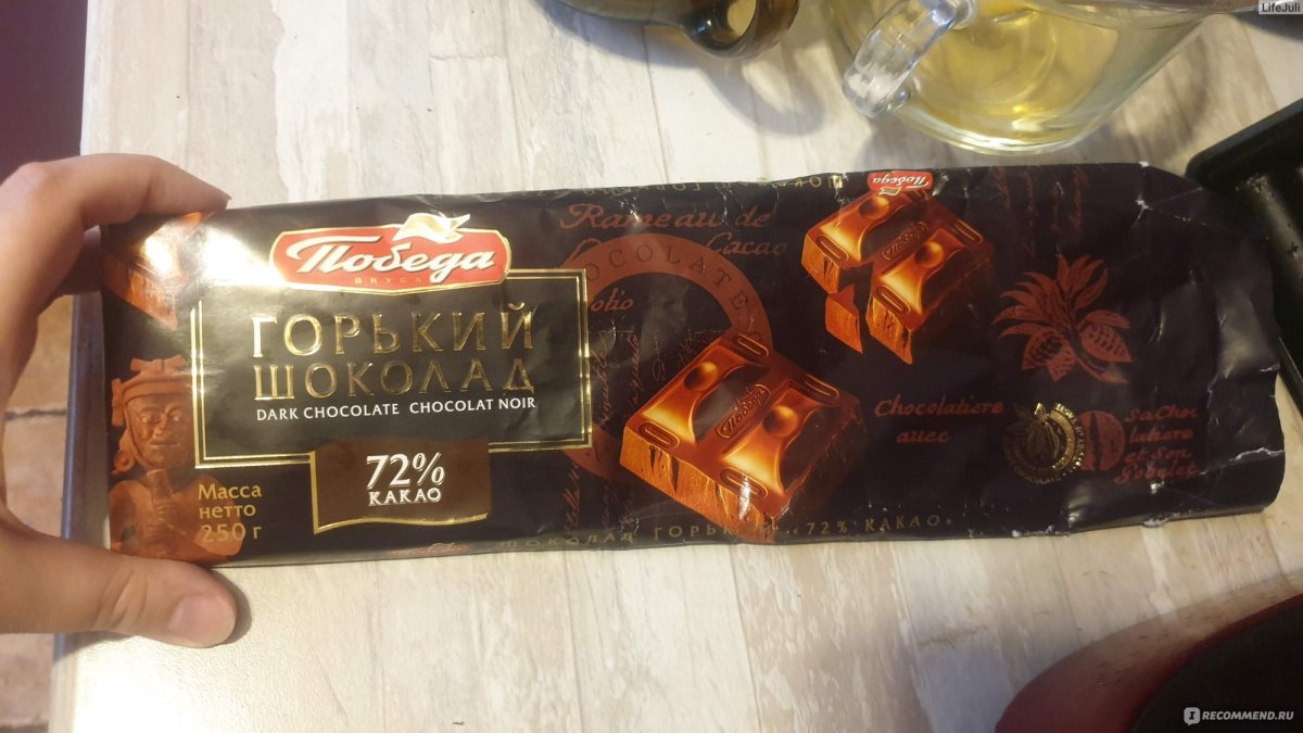 Шоколад победа