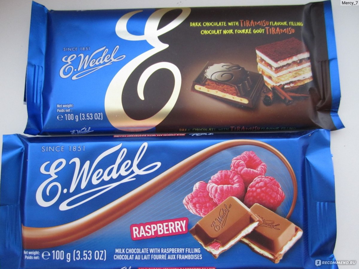 Шоколад Польша e Wedel