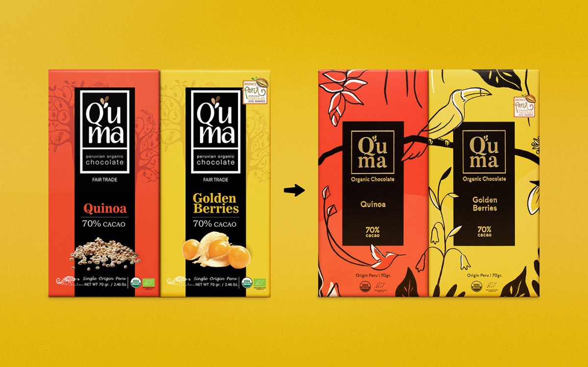 Упаковка шоколада Fairtrade