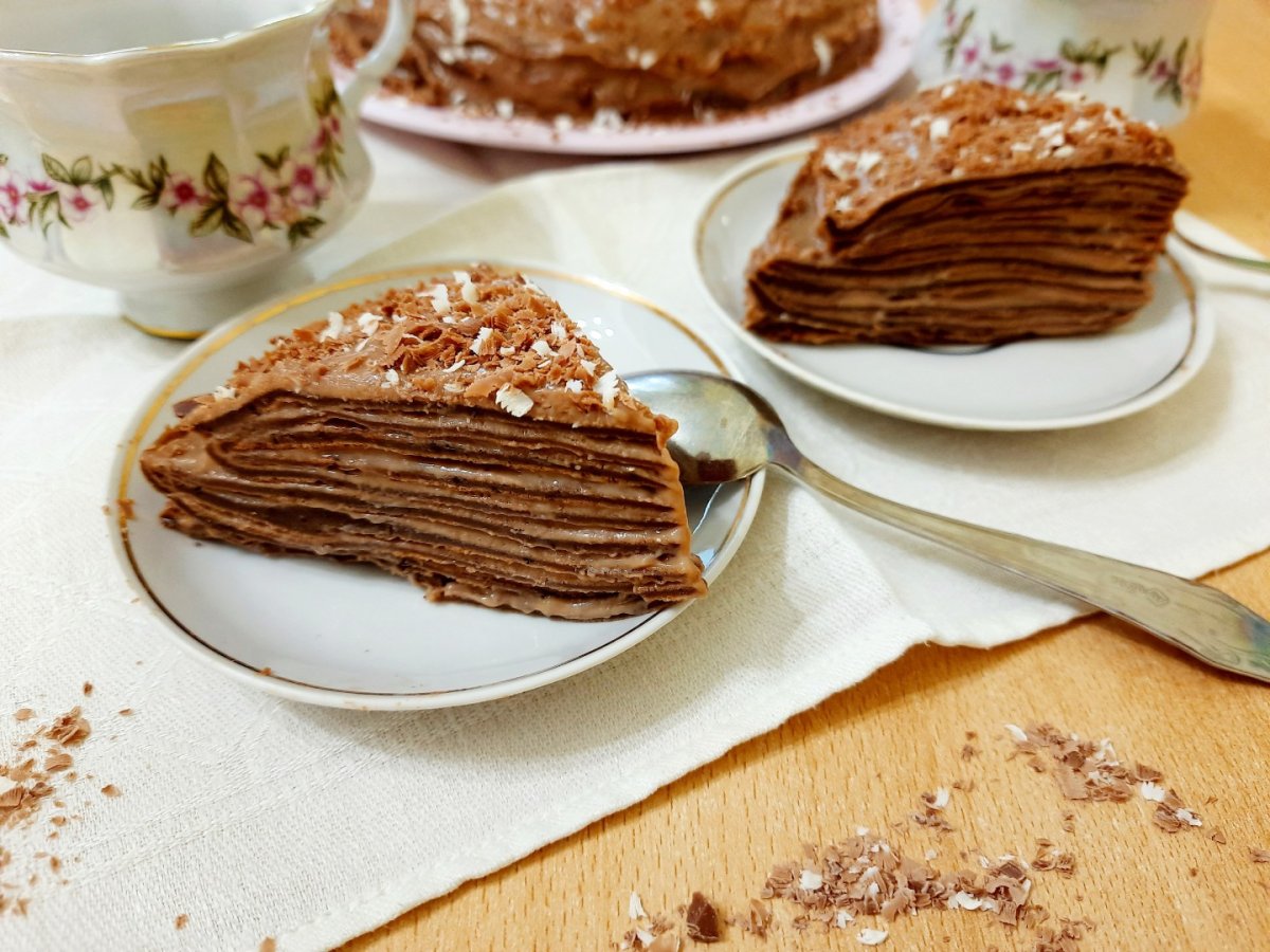 Рязанский блинный пирог