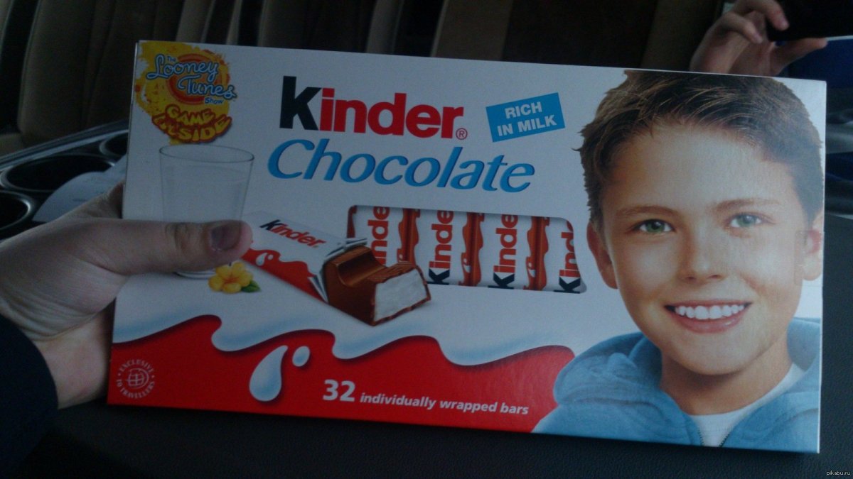 Шоколад молочный kinder Chocolate