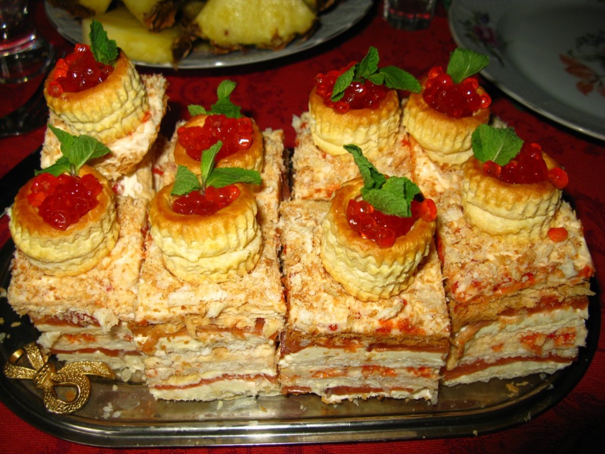 Закусочный торт «Наполеон» snack Cake "