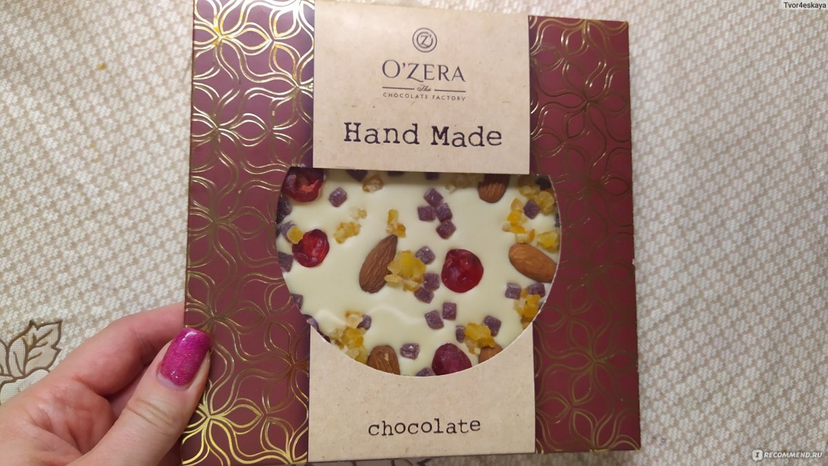 Шоколад Ozera Handmade