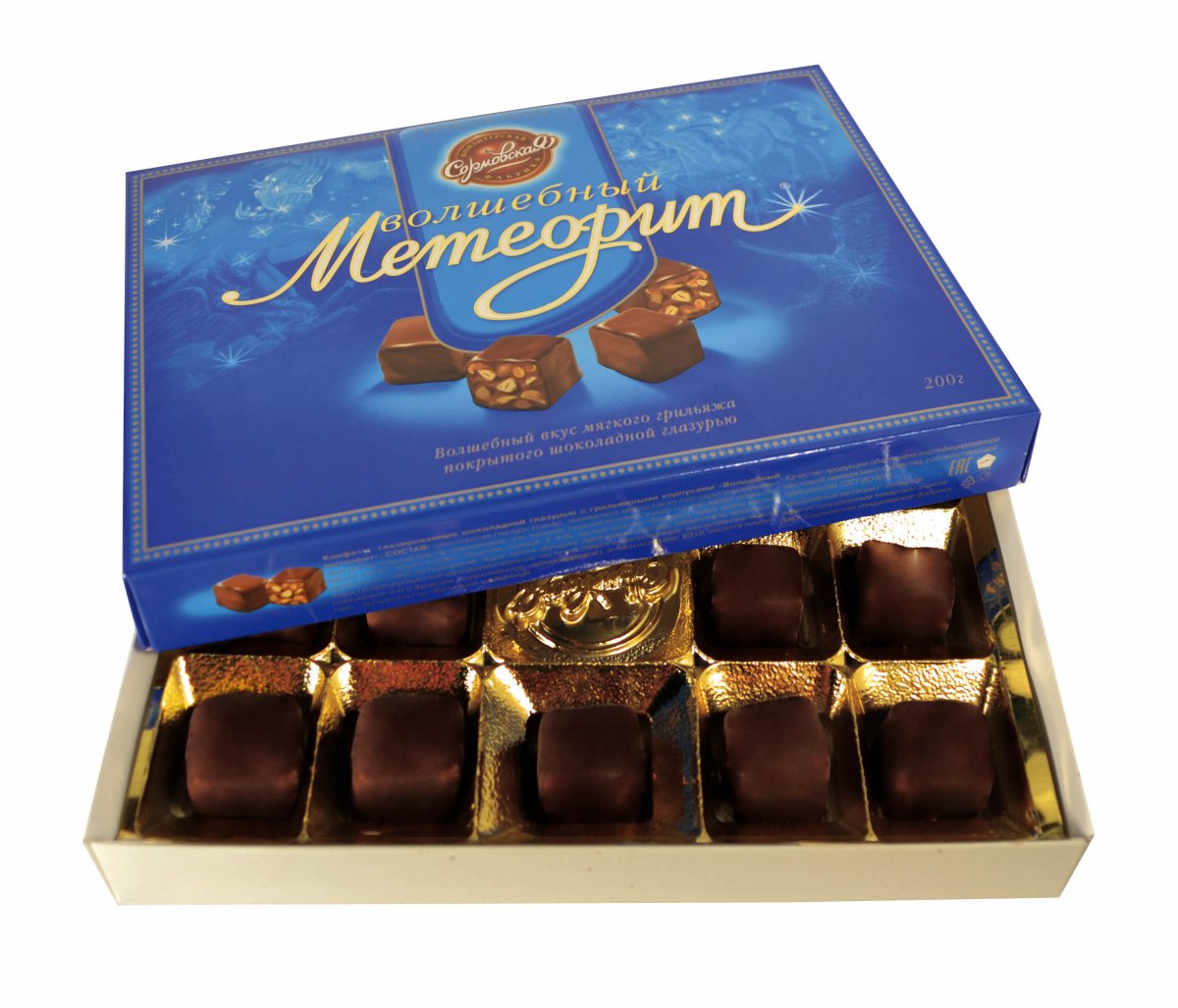 Шоколад метеорит