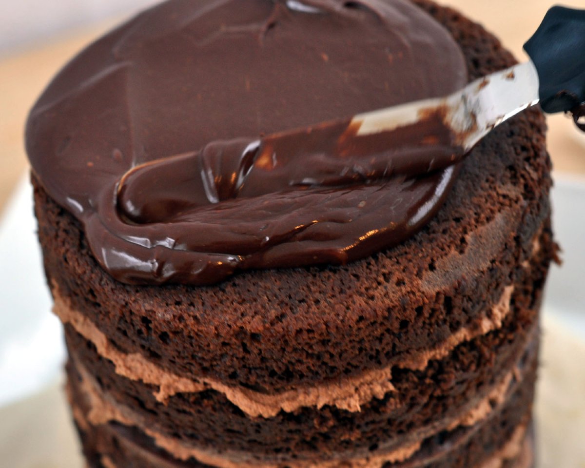 Шоколадный крем для торта вкусный