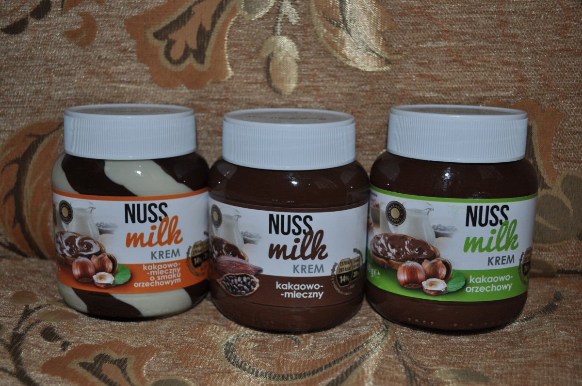 Шоколадная паста Nuss Milk