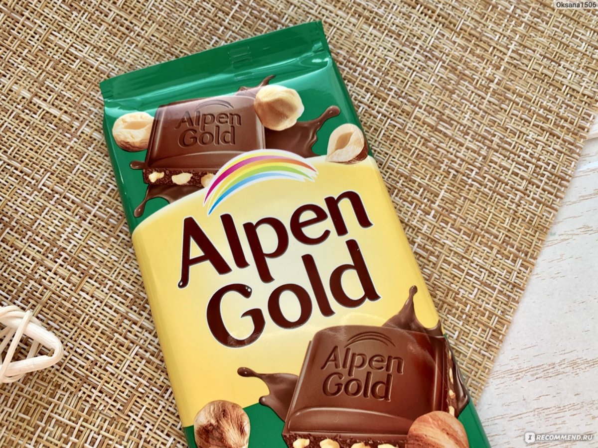 Шоколад Alpen Gold миндаль Кокос 90г