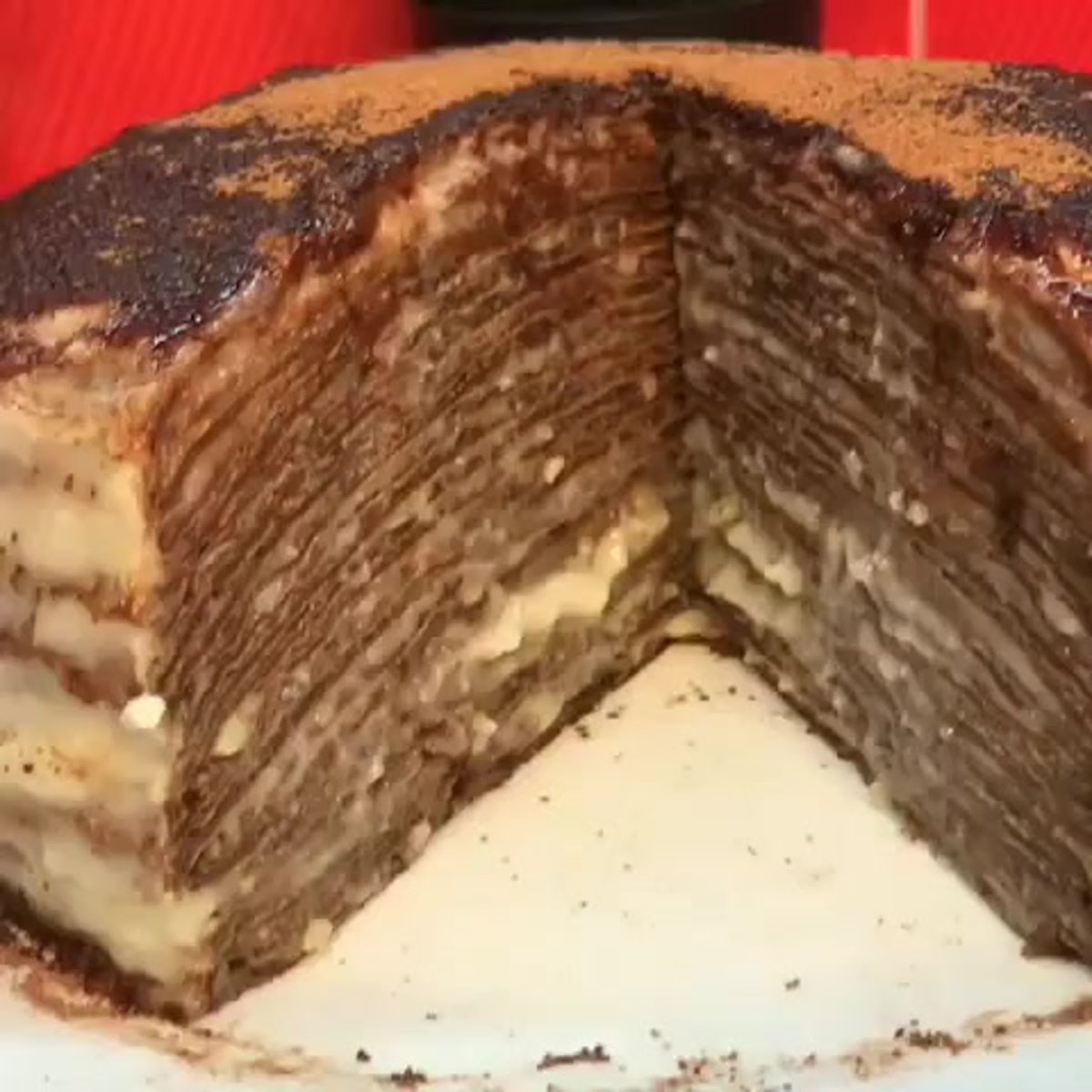 Chocolate Cake Crepe Cake