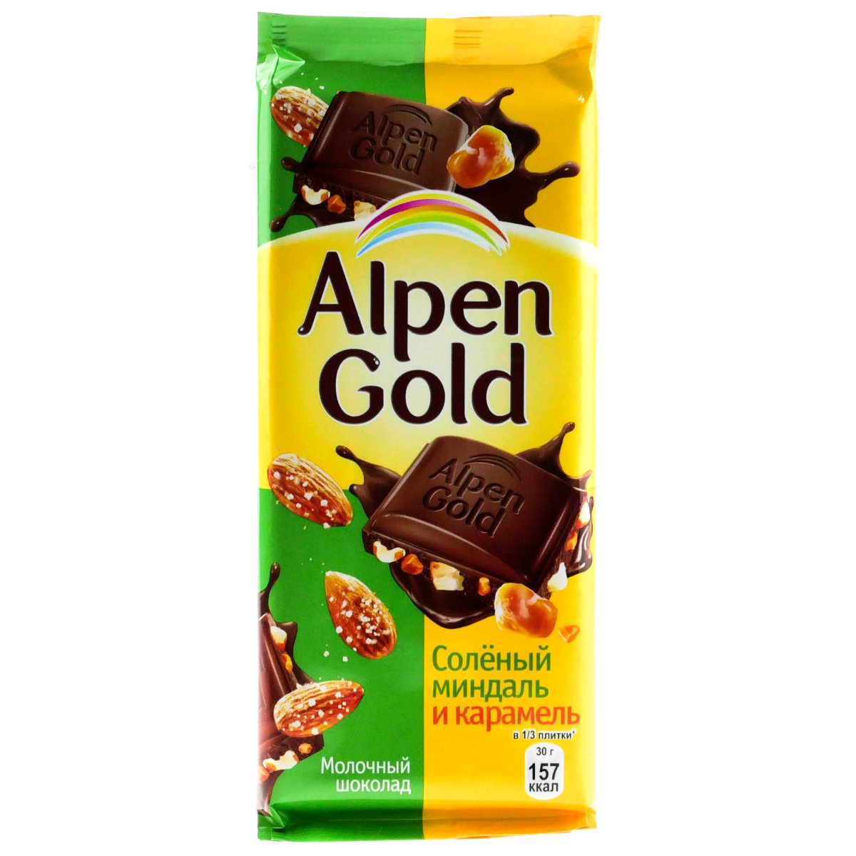 Шоколад Alpen Gold молочный 90гр
