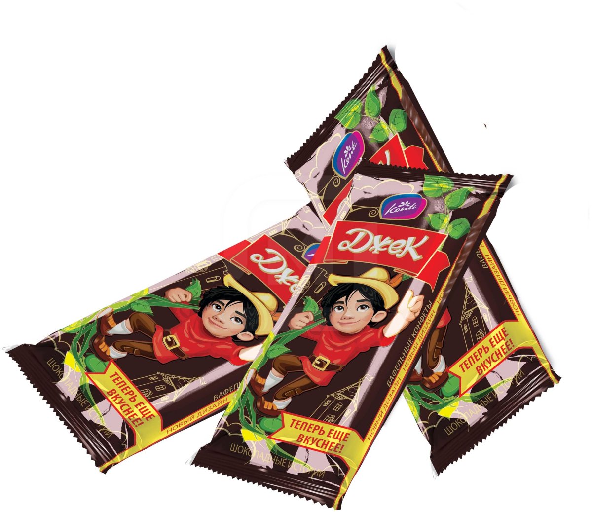 Конфеты вафельные Konti "Джек