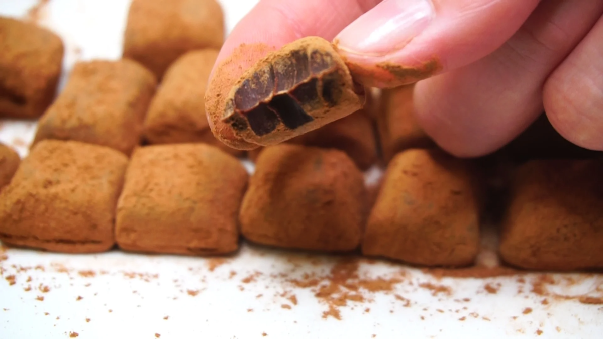 Дзен конфеты из сгущенки и какао
