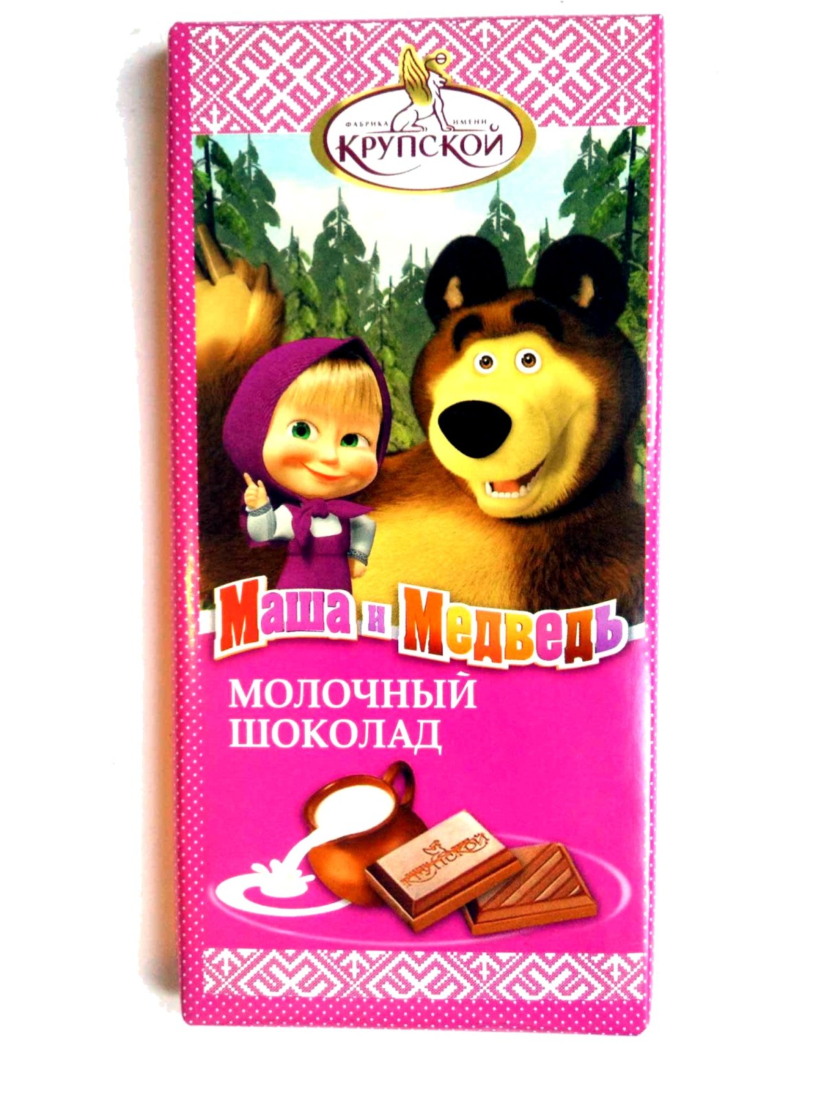 Шоколад мишка косолапый красный октябрь 75г