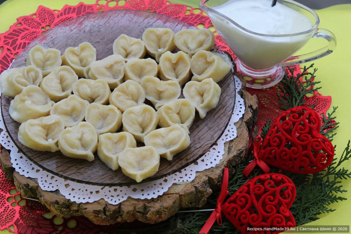 Шоколадные пельмени