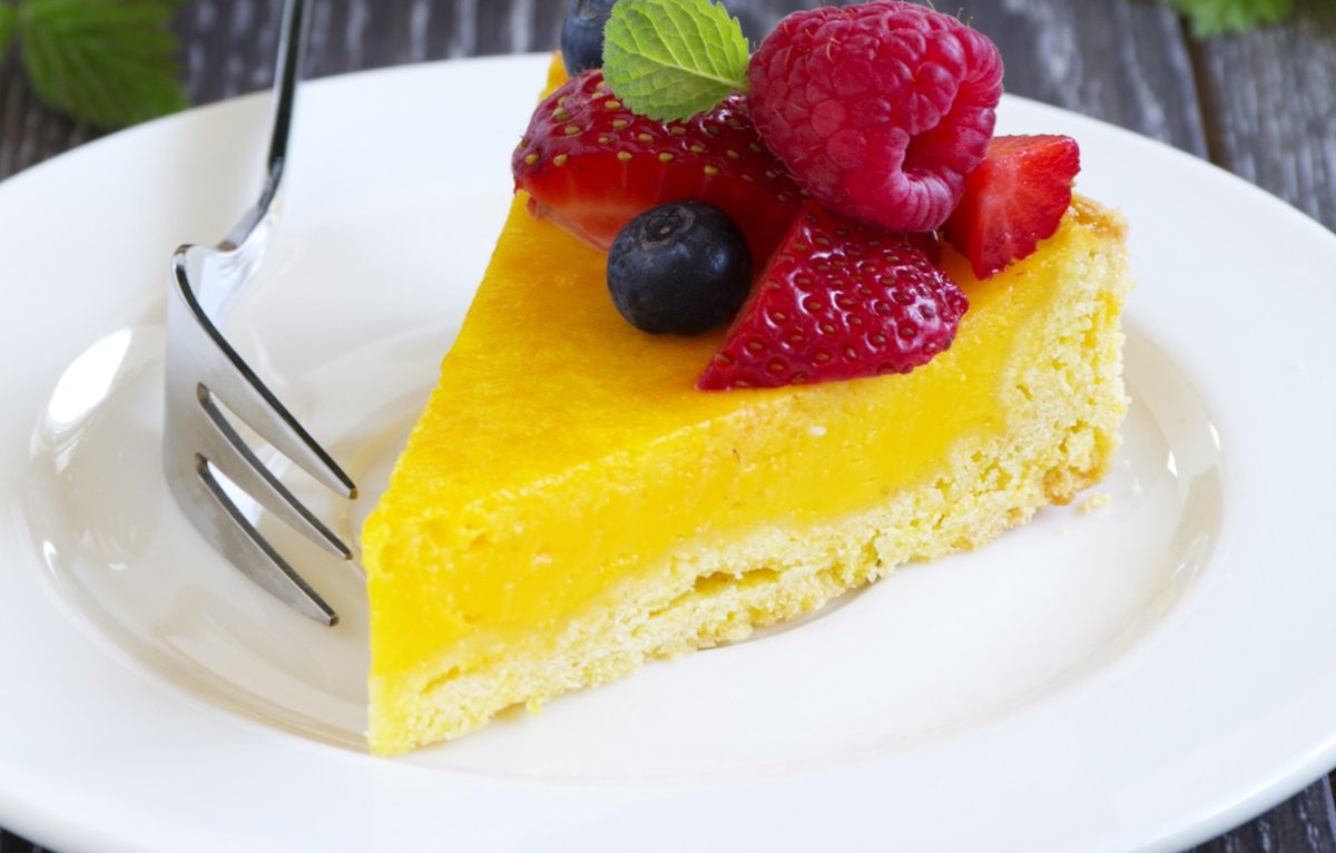 Лимонно-малиновый торт “Lemon Raspberry Delice” Америка