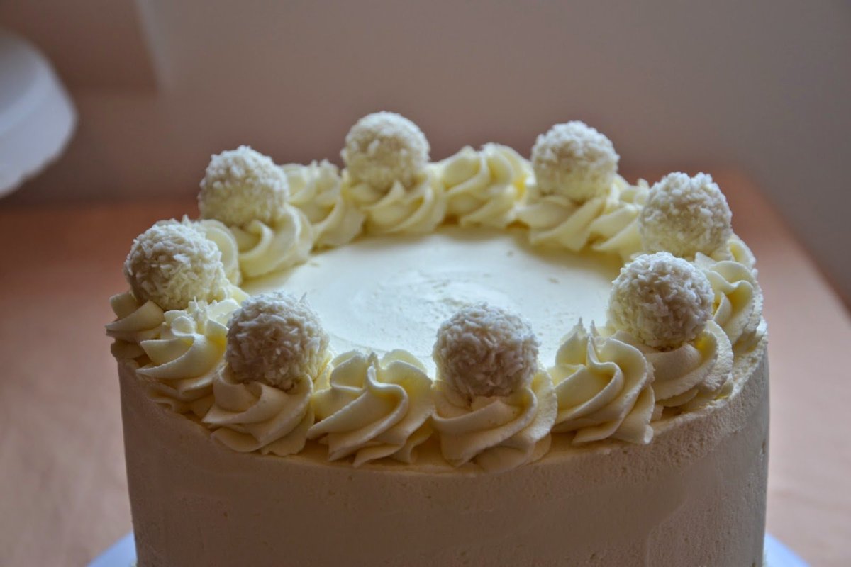 Кокосовый торт Raffaello