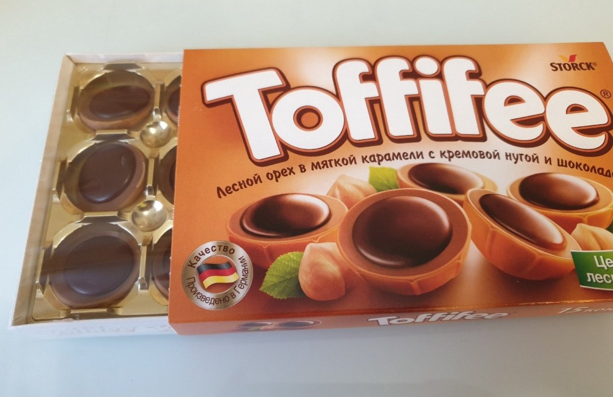 Конфеты комильные Toffifee