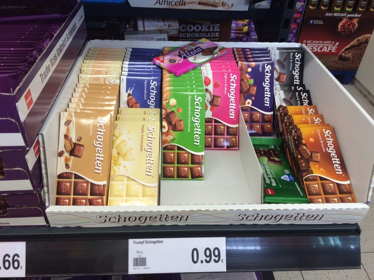 Шоколадки в упаковке