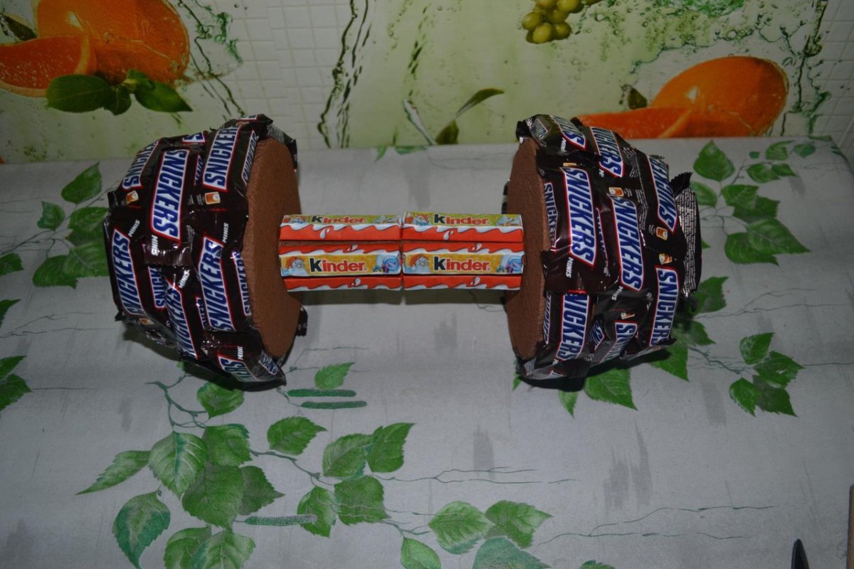 Гиря из поролона