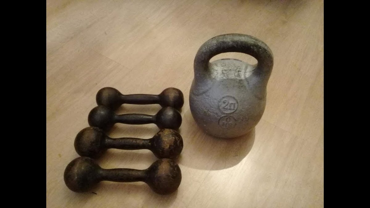 Штанга из конфет