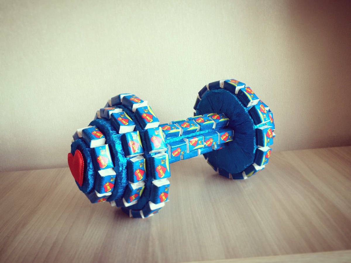 Поделки из конфет
