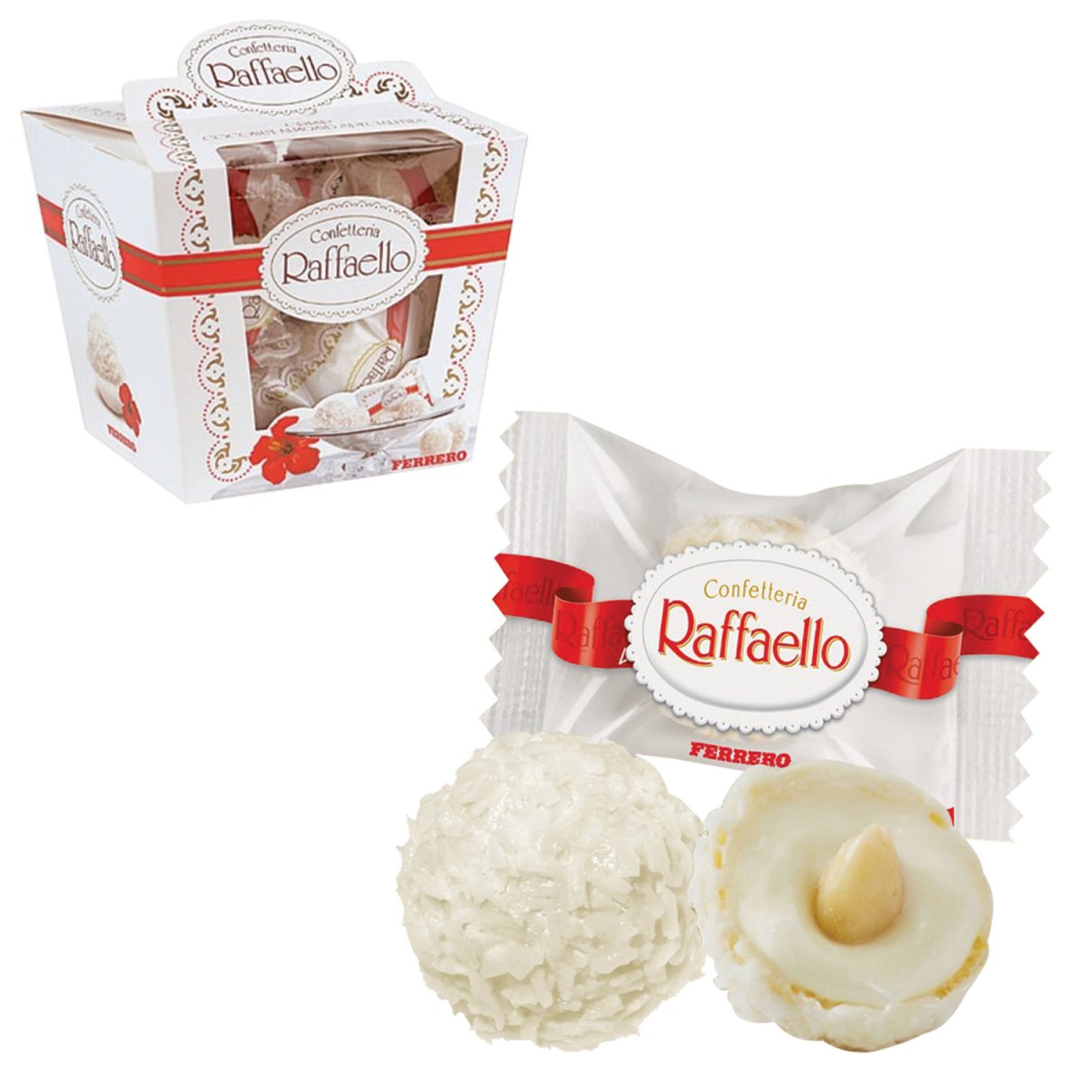 Конфеты Raffaello роза 150г