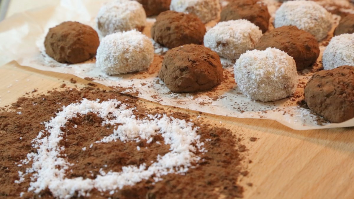 Какао с кокосовой стружкой