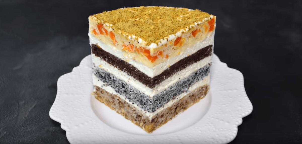 Торт сметанник Азбука вкуса
