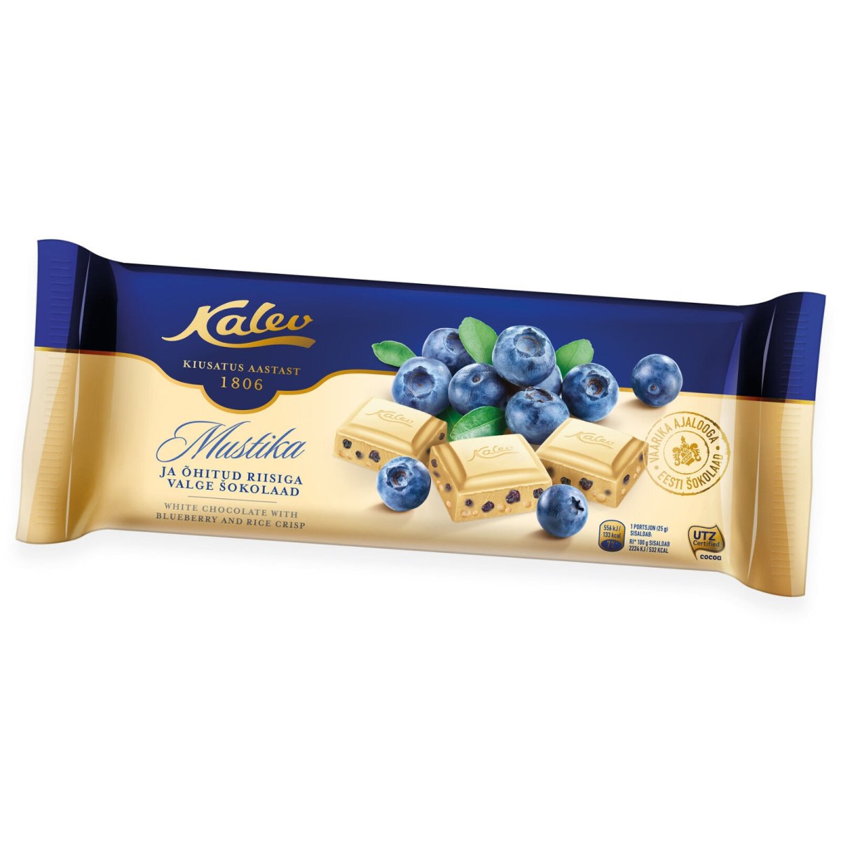 Шоколад Эстония Kalev белый