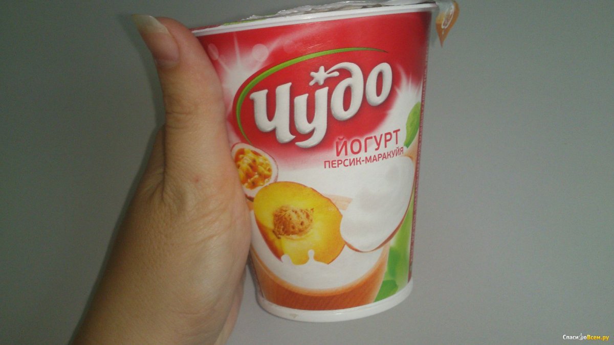 Чудо с персиком и маракуйей
