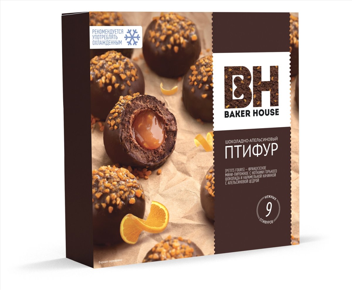 Пирожные Бейкер Хаус птифур 225г