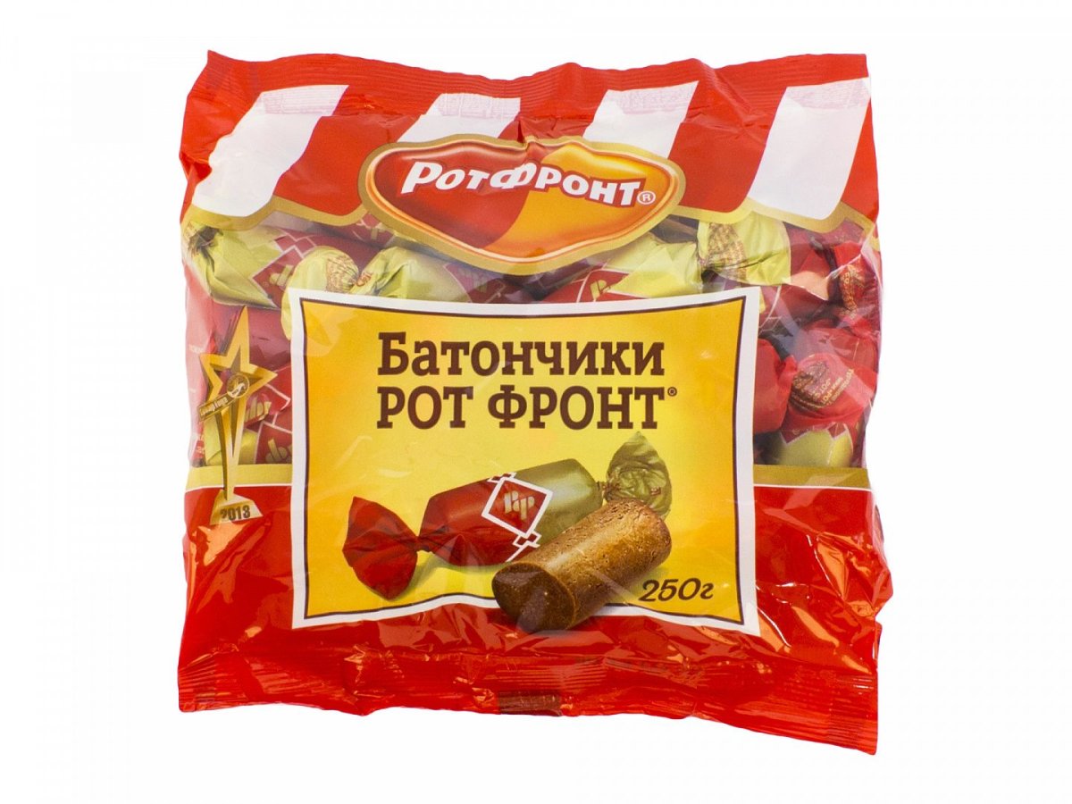 Конфеты РОТФРОНТ батончик 250г