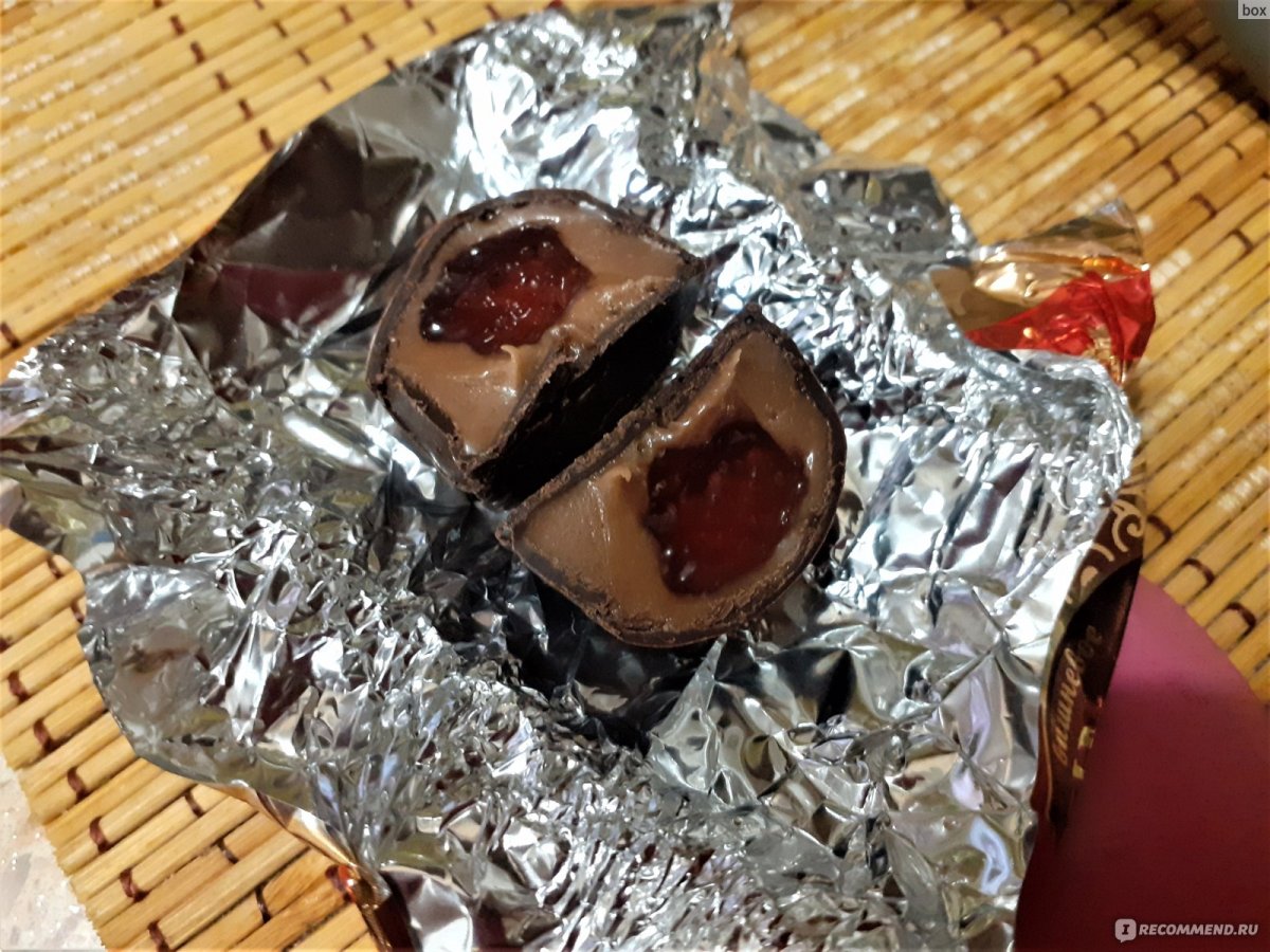 Конфеты с желейной начинкой