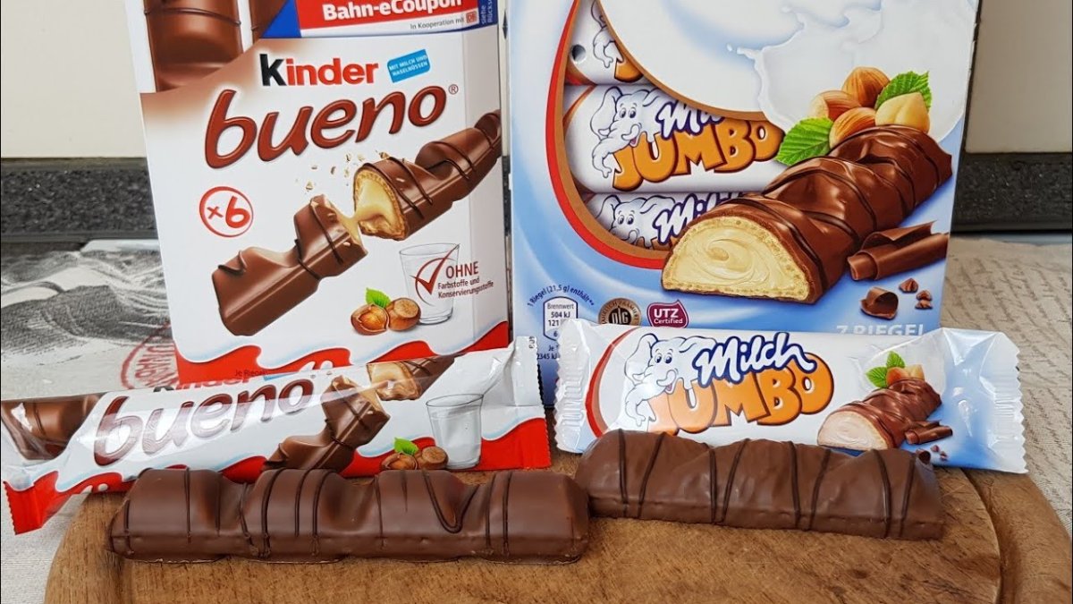 Шоколадку kinder bueno в Молочном шоколаде