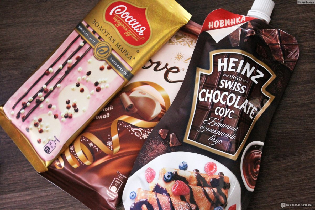 Соус десертный со швейцарским шоколадом "Swiss Chocolate" Хайнц