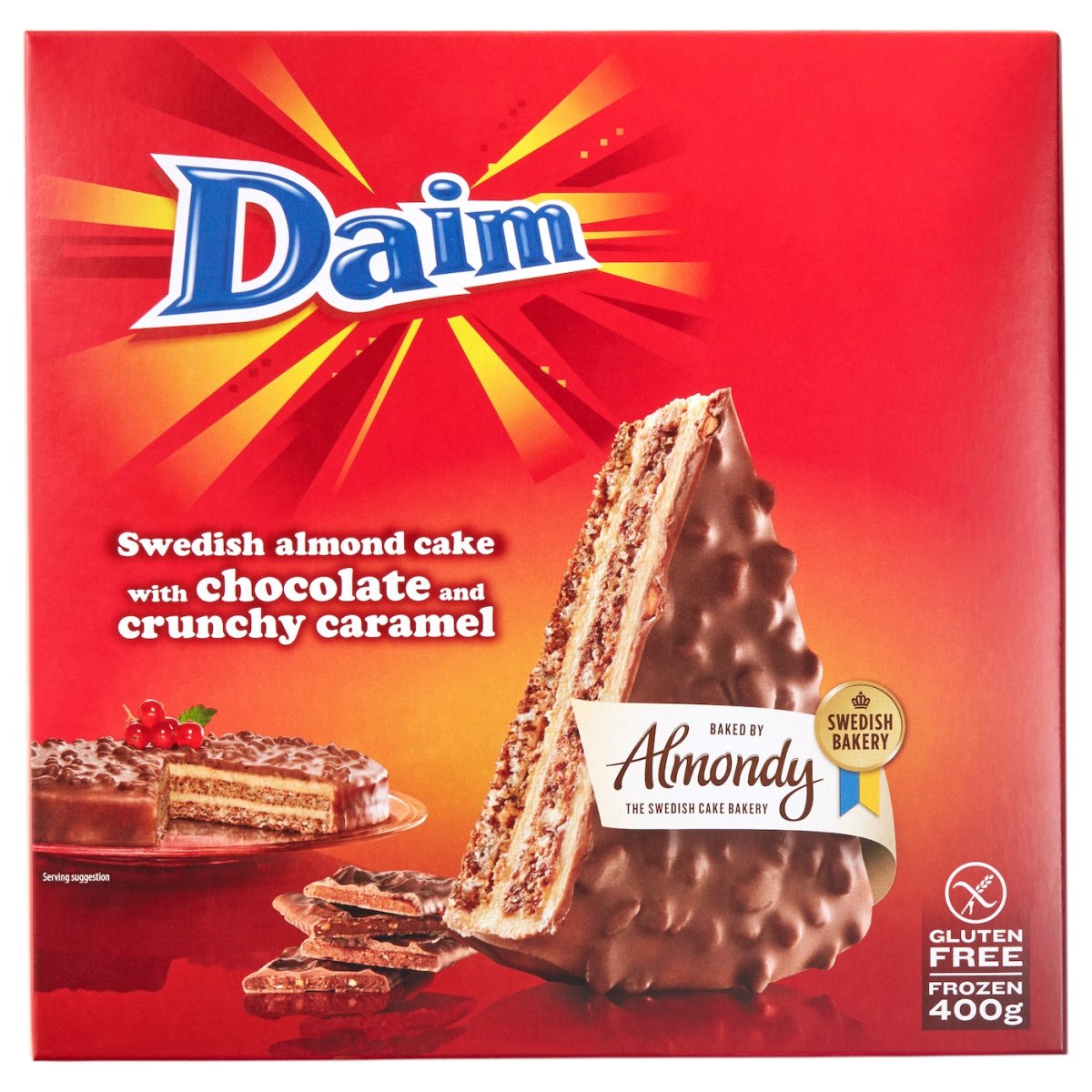 Миндальный торт икеа daim