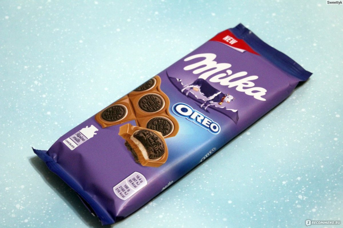 Milka упаковка