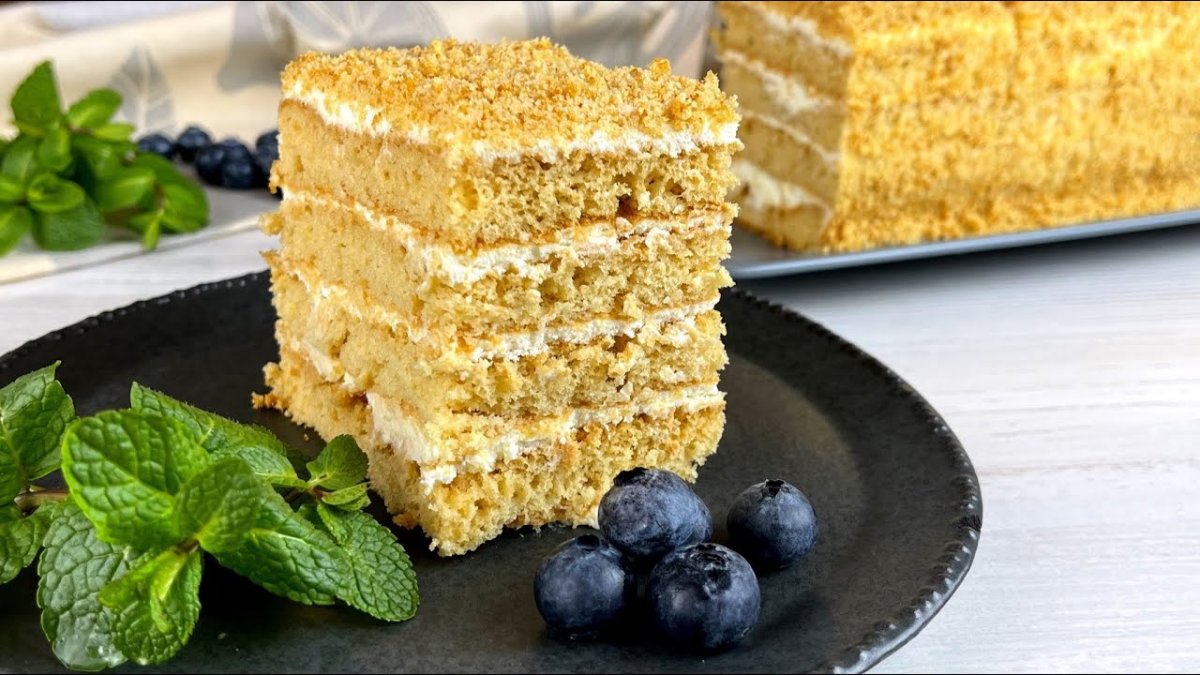 Карамельный медовик Люда ИЗИ Кук