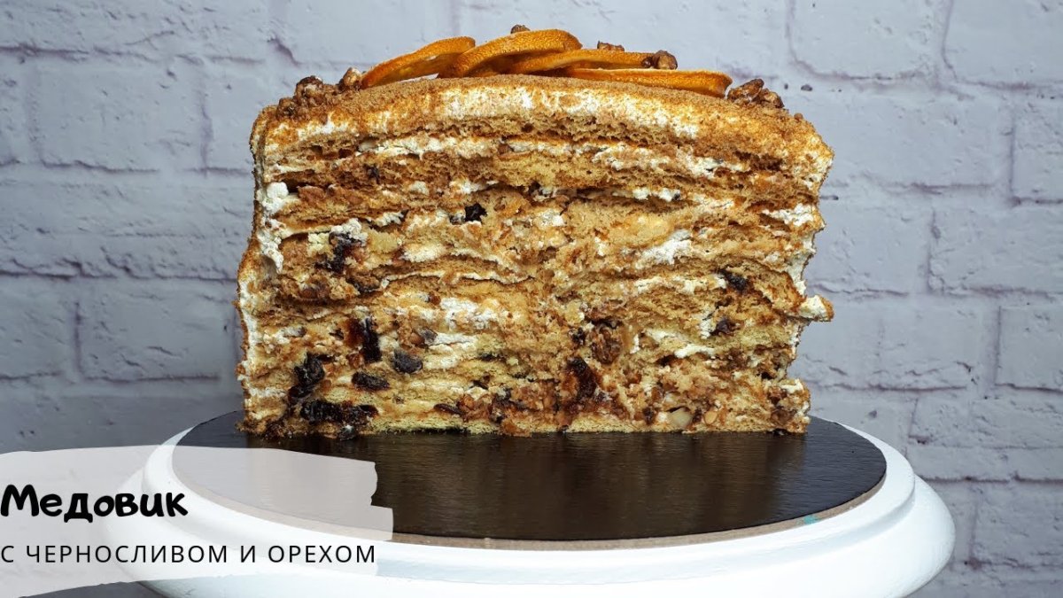 Ленивый медовик фото