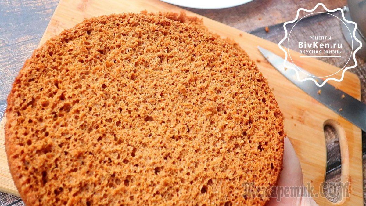 Медовый торт без раскатки