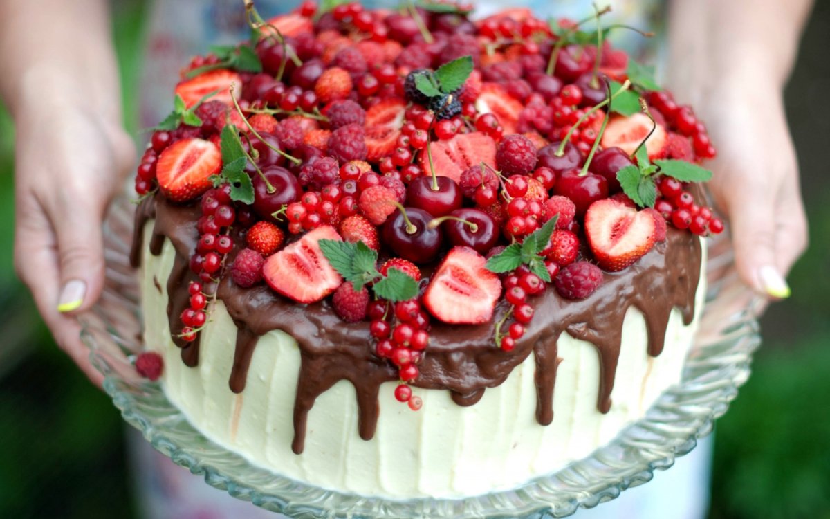 Семифредо с черникой