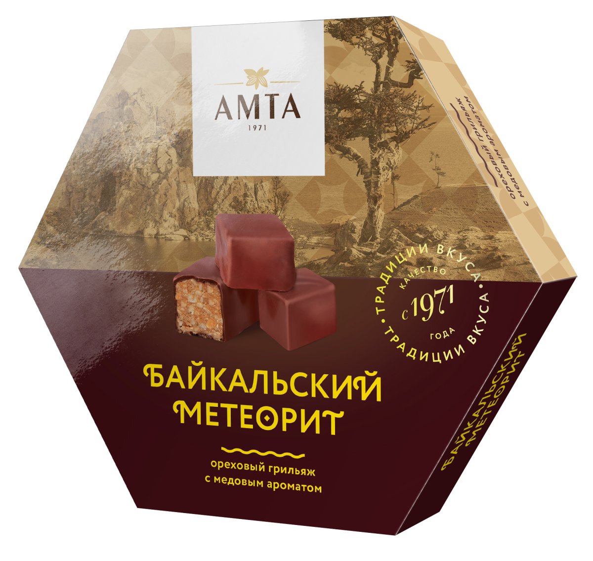 Конфеты метеорит Амта