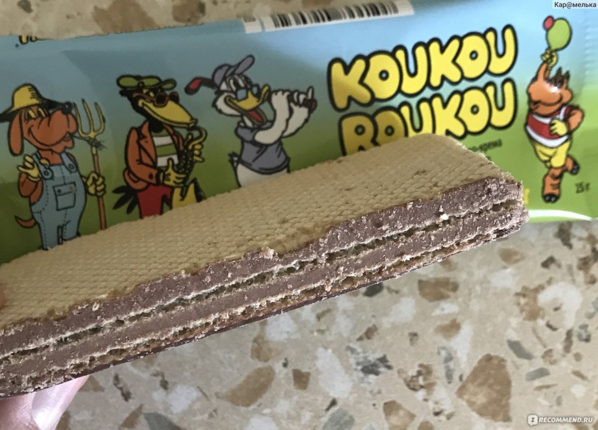 Вафли Koukou Roukou